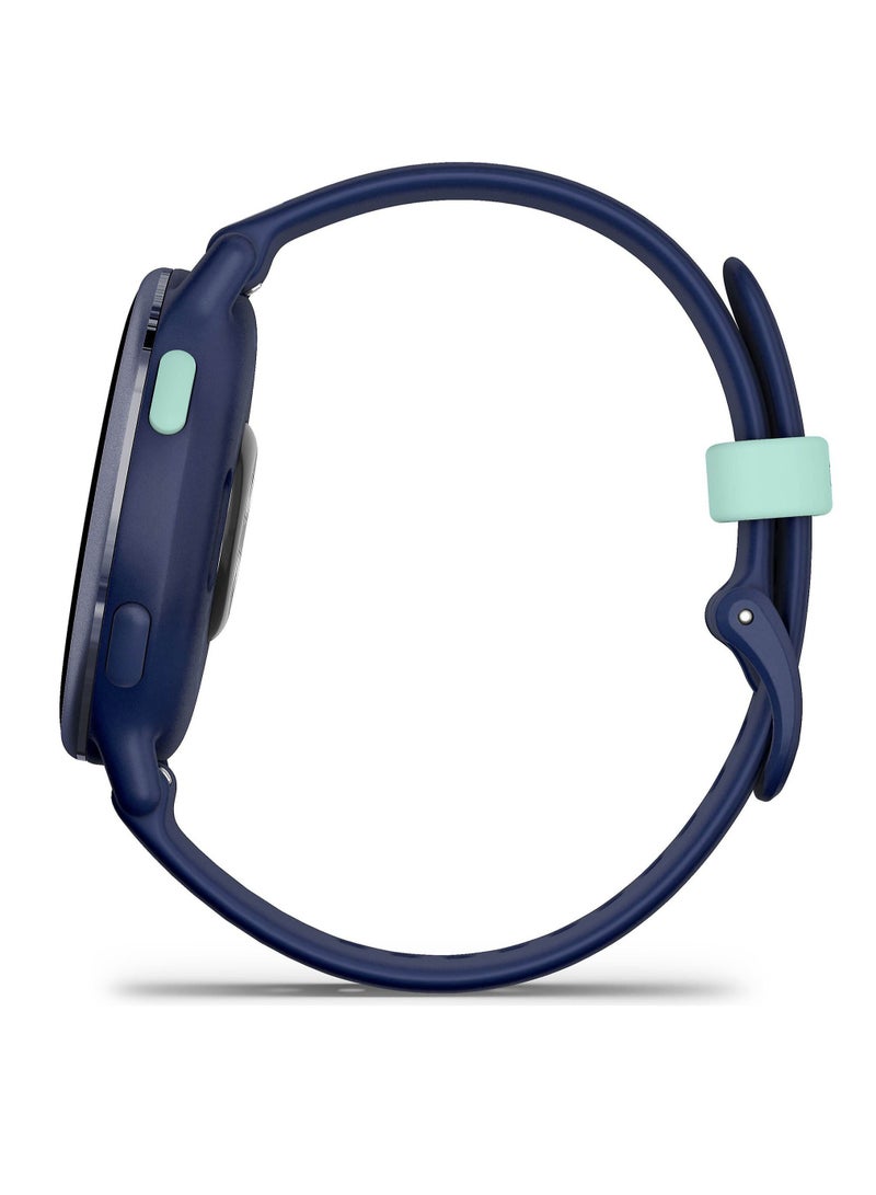 GARMIN - Vivoactive 5 - 42MM - Up To 11 Days Battery Life - 1.2"inch Amoled Display, Scratch Resistant, Corning® Gorilla® Glass 3, Heart Rate Monitor, Stress Tracking, Advanced GPS Features, Built-in GNSS and Sports App, iOS and Android Compatible Navy - Image 1