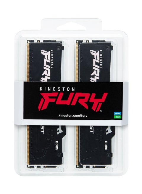 Fury Beast RGB 16GB (2x8GB) DDR5 5600MHz Desktop Memory Black