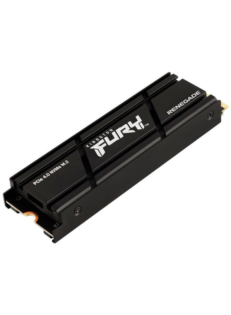 Kingston - Fury Renegade 2TB PCIe Gen 4.0 NVMe M.2 Internal Gaming SSD with Heat Sink | PS5 Ready | Up to 7300MB/s 2 TB - Image 1