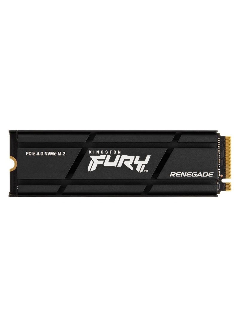 Kingston - Fury Renegade 2TB PCIe Gen 4.0 NVMe M.2 Internal Gaming SSD with Heat Sink | PS5 Ready | Up to 7300MB/s 2 TB - Image 1