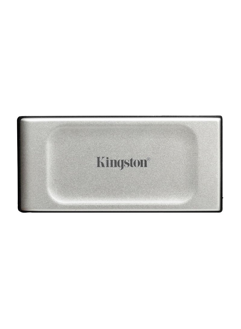Kingston - XS2000 2TB High Performance Portable SSD, With USB-C, Pocket-Sized, USB 3.2 Gen 2x2, Up to 2000MB/s Read and Write 2 TB - Image 1