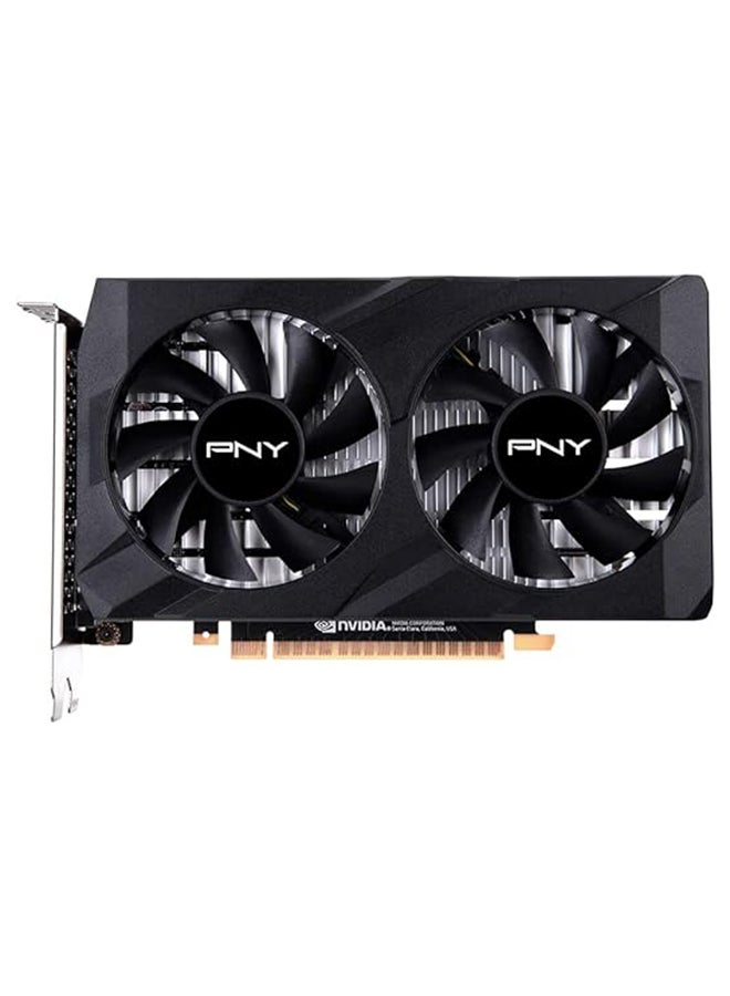 PNY - GeForce® GTX 1650 4GB GDDR6 VERTO Dual Fan Graphics Card ‎Black - Image 1