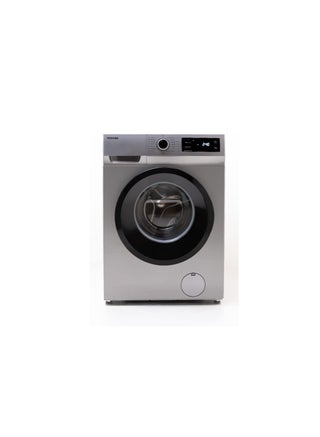 Toshiba Washing Machine Front Loading, Thegreatwaves, Real Inverter, Water Shield Filter, Drum Clean, Quick Wash, Full Automatic - 8 kg TW-BJ90S2EG(SK) Silver - pnsku/N70022343V/45/_/1699336862/723323be-a3e7-4d8e-ba0c-5d4b65a35682