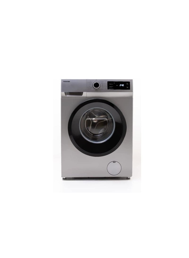 Toshiba TOSHIBA Full Automatic Washing machine inverter 8 kg TW-BJ90S2EG(SK) Silver  - Image 1