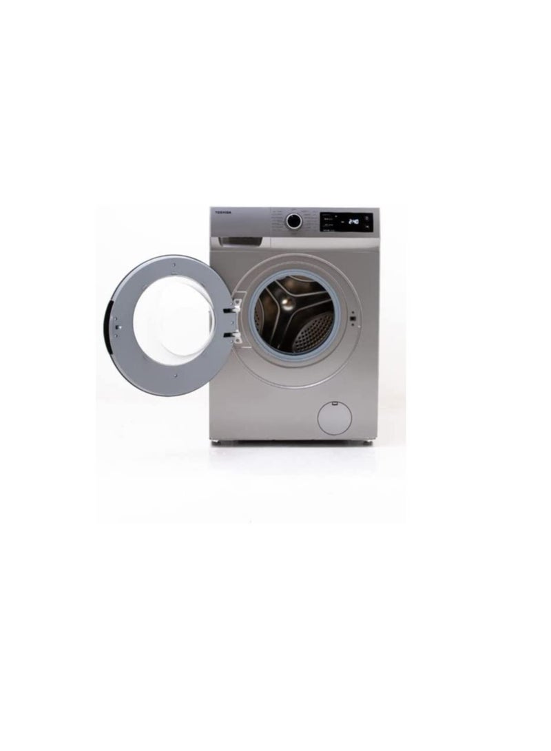 Toshiba TOSHIBA Full Automatic Washing machine inverter 8 kg TW-BJ90S2EG(SK) Silver  - Image 2