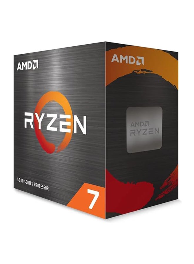 AMD - Ryzen 7 5700X Desktop Processor (8-core/16-thread, 36 MB cache, up to 4.6 GHz max boost) ‎black - Image 1