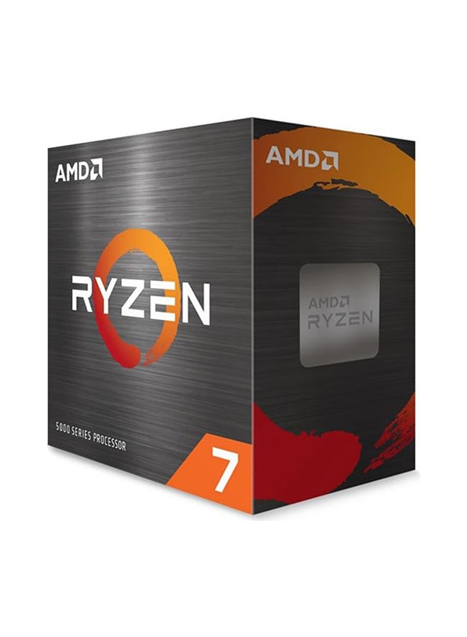 AMD - Ryzen 7 5700X Desktop Processor (8-core/16-thread, 36 MB cache, up to 4.6 GHz max boost) ‎black - Image 1