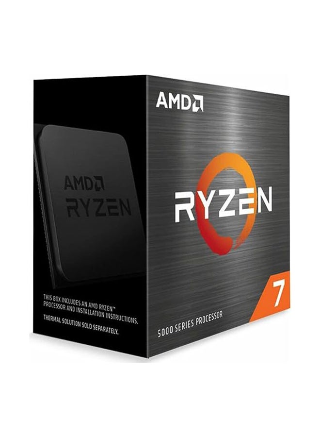 AMD - Ryzen 7 5700X Desktop Processor (8-core/16-thread, 36 MB cache, up to 4.6 GHz max boost) ‎black - Image 1