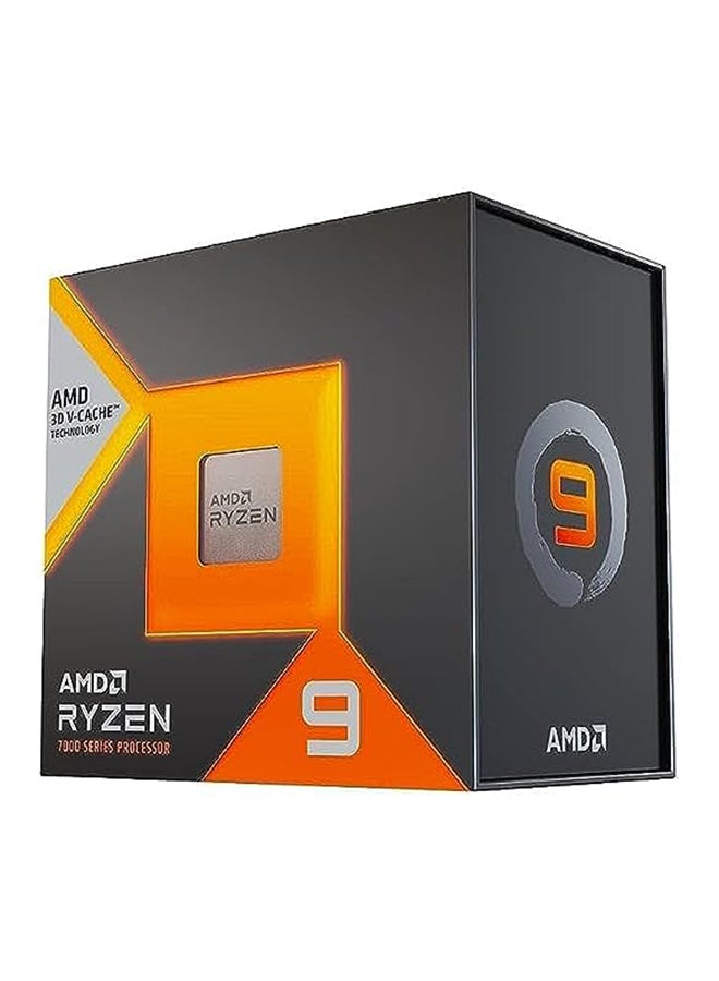 AMD - Ryzen 9 7950X3D Desktop Processor, With Radeon Graphics, AM5 Socket, 32 Threads, 16 Cores, 5.7Ghz Max Boost, 4.2Ghz Base, 144MB Cache, 120W TDP, DDR5 Memory Type, 2 Channels ‎Black - Image 1