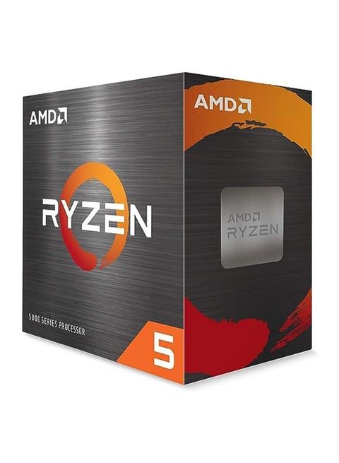 Ryzen 5 5600X, 6 Core Desktop Processor With Wraith Stealth Cooler, 12 Threads Unlocked, 3.7 Ghz Up To 4.6 Ghz, Socket Am4, Zen 3 Architecture, Ddr4 Support, Large black