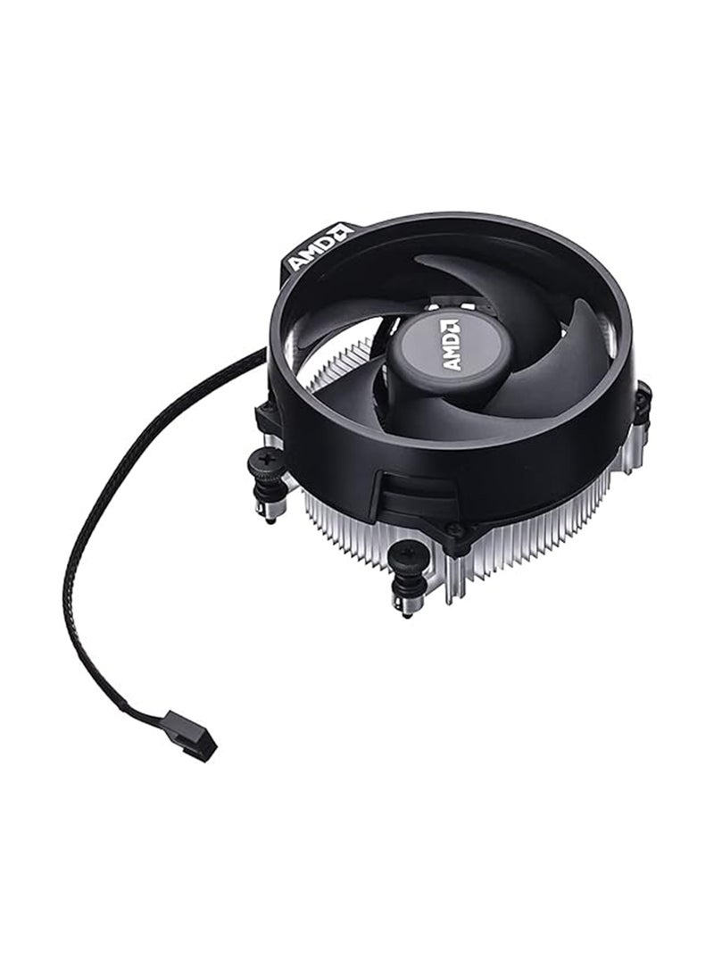 اي ام دي - معالج سطح المكتب Ryzen 3 4100 4 كور/8 خيوط، ذاكرة تخزين مؤقت 6 ميجابايت، أقصى سرعة تصل إلى 4.0 جيجاهرتز، أسود، Ryzen 5 4100 - Image 1
