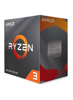 معالج سطح المكتب Ryzen 3 4100 4 كور/8 خيوط، ذاكرة تخزين مؤقت 6 ميجابايت، أقصى سرعة تصل إلى 4.0 جيجاهرتز، أسود، Ryzen 5 4100