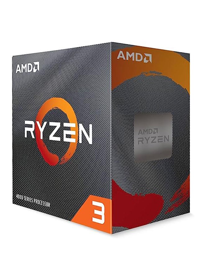 اي ام دي - معالج سطح المكتب Ryzen 3 4100 4 كور/8 خيوط، ذاكرة تخزين مؤقت 6 ميجابايت، أقصى سرعة تصل إلى 4.0 جيجاهرتز، أسود، Ryzen 5 4100 - Image 1