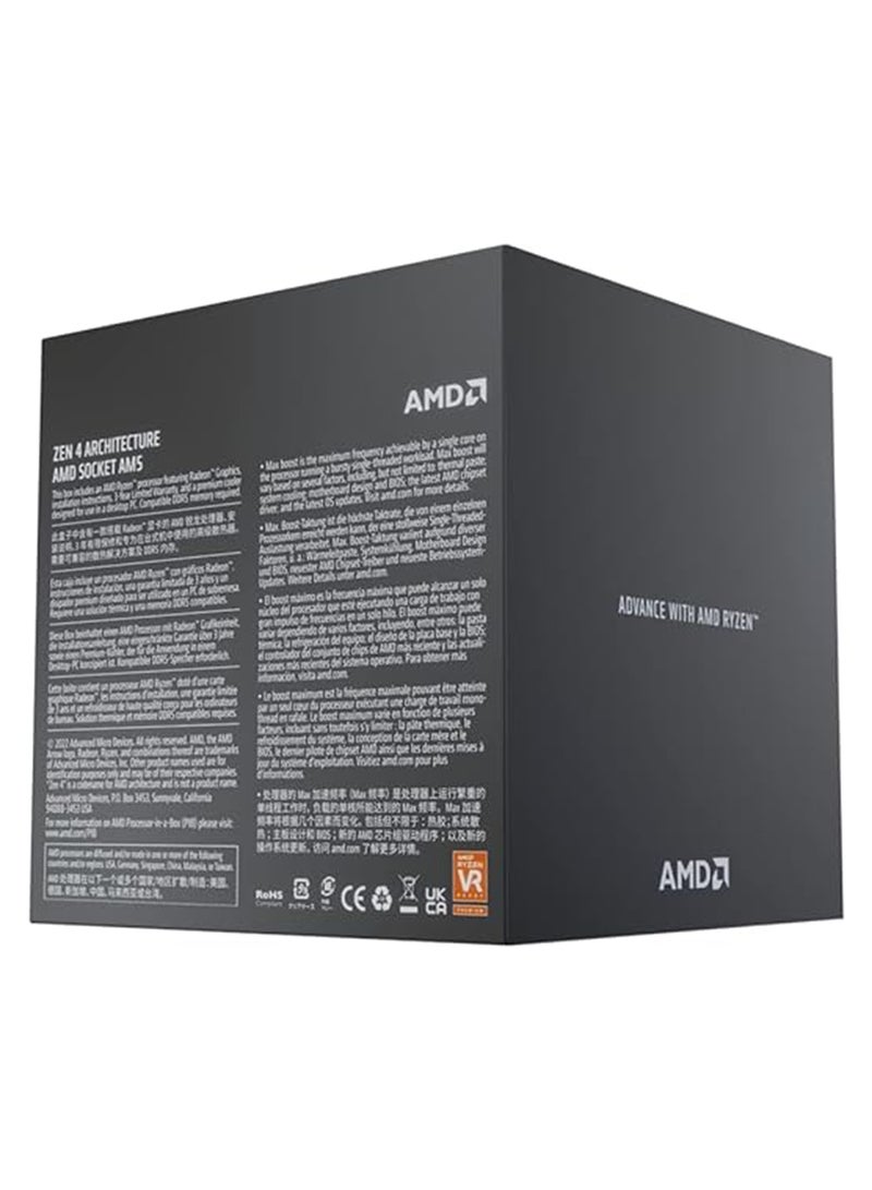 اي ام دي - صندوق Ryzen 7 7700 مع Wraith Prism Khler - Image 1