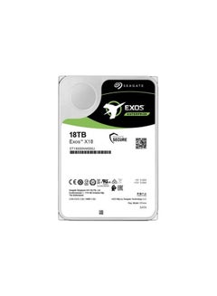Seagate Exos X18 18TB Enterprise HDD - CMR 3.5" Hyperscale SATA 6Gb/s 7200RPM 512e 4Kn Fast Format Low Latency with Improved Caching (ST18000NM000J) 18 TB  - Image 1