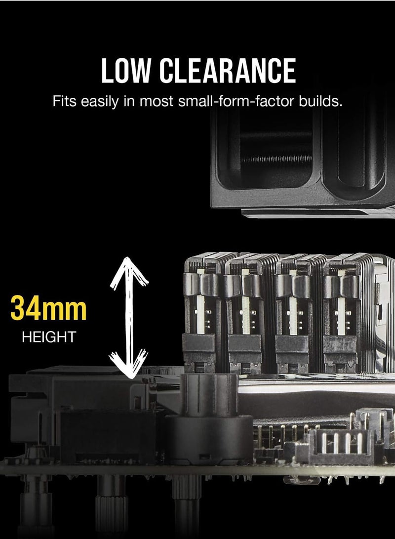 Vengeance LPX 32GB (2 x 16GB) DDR4 3200MHz C16, High Performance Desktop Arbeitsspeicher Kit Schwarz