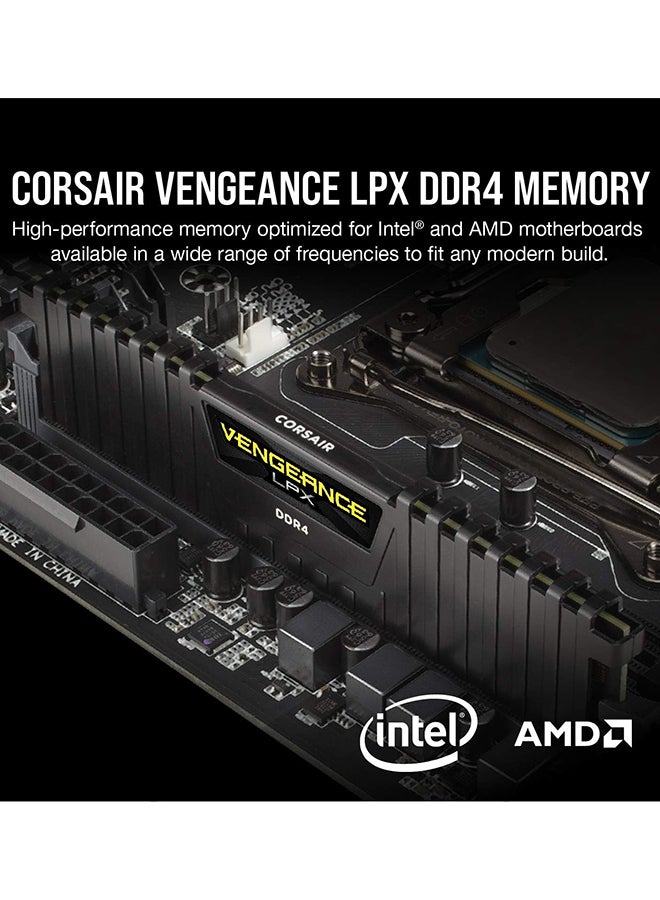 Vengeance LPX 32GB (2 x 16GB) DDR4 3200MHz C16, High Performance Desktop Arbeitsspeicher Kit Schwarz