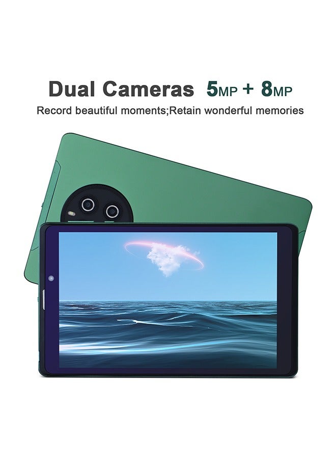 C idea Android Tablet, 8 Inch Android 12 IPS HD Display Screen Dual Camera 256GB Storage Long Battery Life Tablet For Teenagers CM815 Green - Image 4