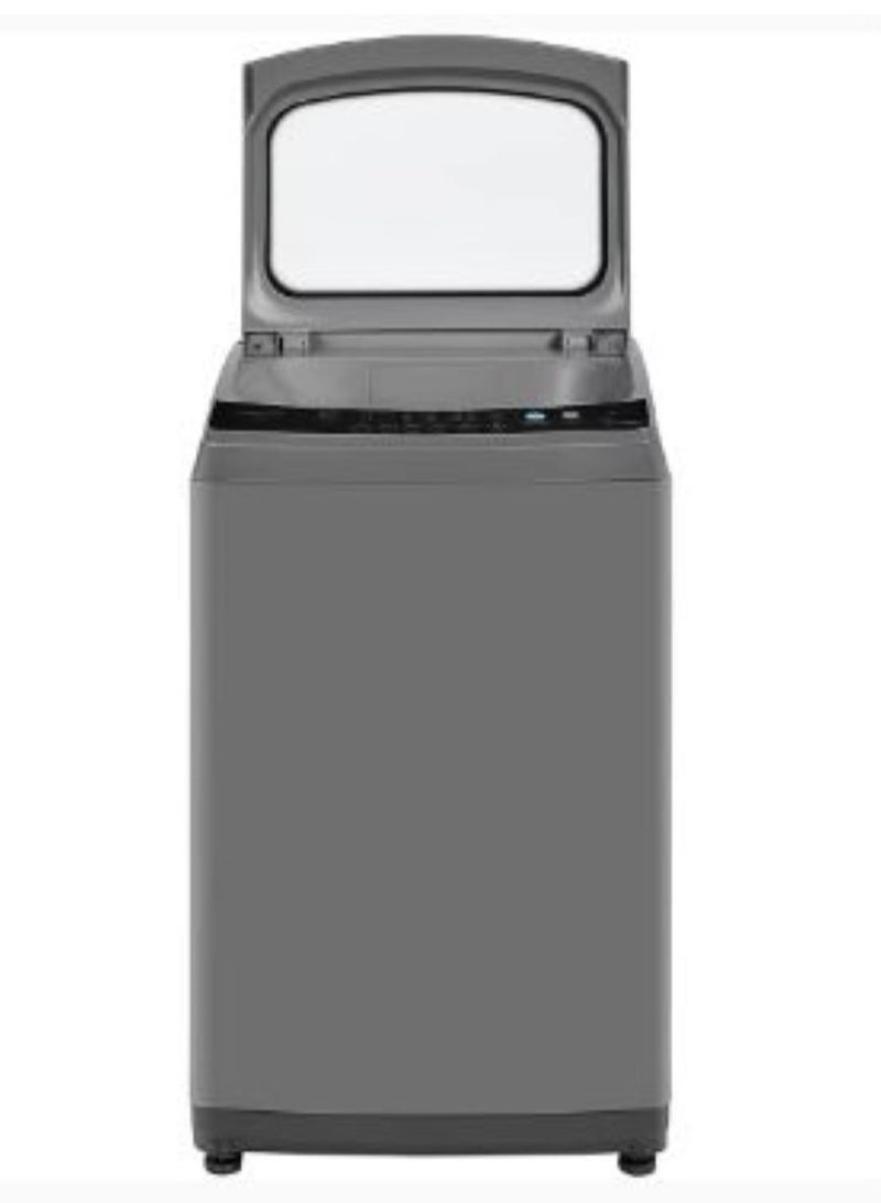 SUPER GENERAL - Fully Automatic Top-Loading Washing Machine 8 Programs Efficient Top-Load Washer With Child-Lock LED Display 1 Year Warranty 7.5 kg SGW752S Silver - Image 1