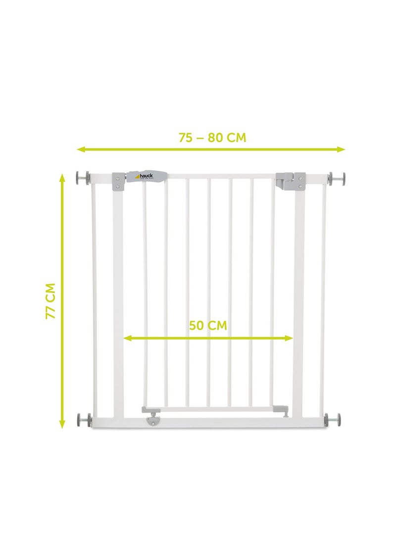 Safety Gates Open N Stop - White - pnsku/N70022484V/45/_/1724247099/186cfa52-c860-4d36-b2d1-34db9383d1a0