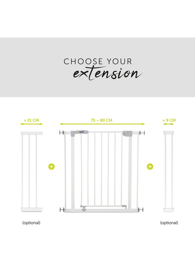 Safety Gates Open N Stop - White - pnsku/N70022484V/45/_/1724247100/d1a00360-6884-4ced-b97c-1c667656be67