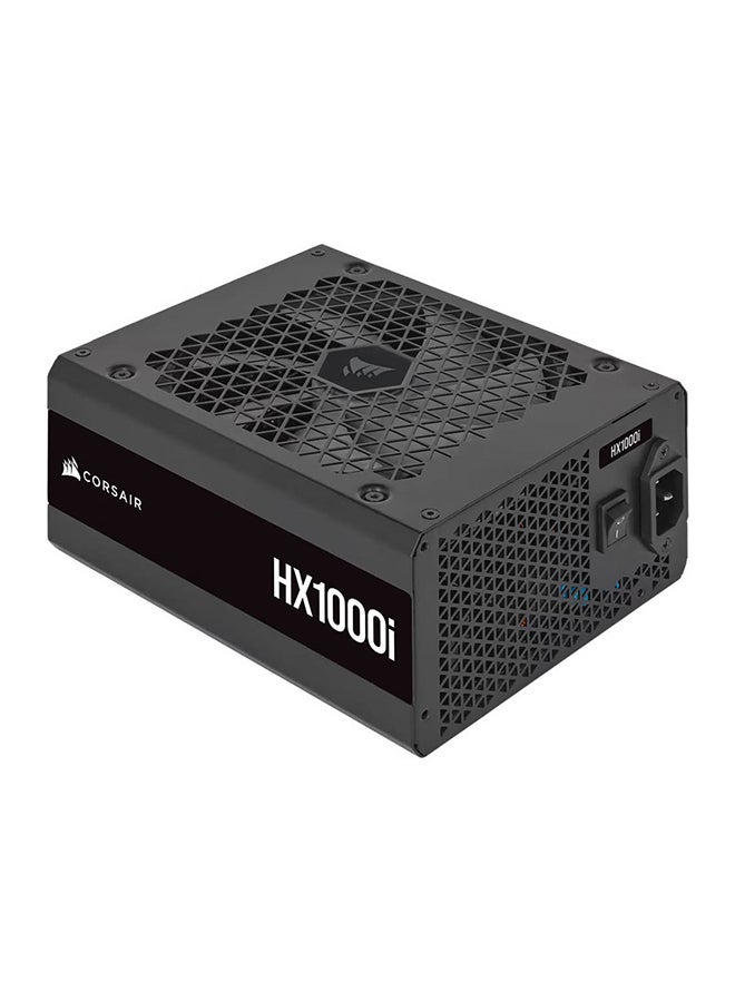 CORSAIR HX1000i Fully Modular Ultra-Low Noise ATX PC Power Supply, 1000W Power, 80 Plus Platinum Efficiency, ATX 3.0 & PCIe 5.0 Certified, FDB Fan, 140mm Fan Size, Zero RPM Mode | CP-9020259-UK Black  - Image 4