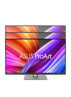 أسوس شاشة ProArt Display PA279CRV مقاس 27 بوصة بدقة 4K UHD Professional IPS، 5 مللي ثانية (GTG)، 99% DCI-P3 وAdobe RGB، VESA DisplayHDR 400 وMediaSync، مكبرات صوت 2Wx2، USB-C PD 96W، DP 1.4 / HDMI، رمادي | 90LM08E0-B01K70  - Image 5