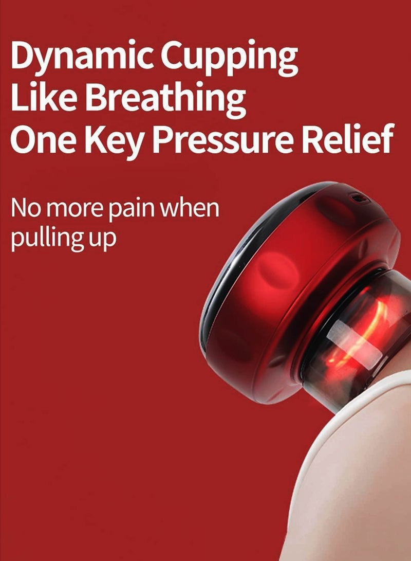 Toshionics - Electric Cupping Massager 3 in 1 Heating Therapy Set Ping Device With 12 Level Suction And Temperature Dynamic Gua Sha Massage Tool For Cellulite Reduction With Infrared Heat For Pain Relief - Image 1