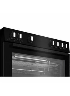 Beko Gas Cooker, 5 Burners, GGR 15115 DX NB Black  - Image 3