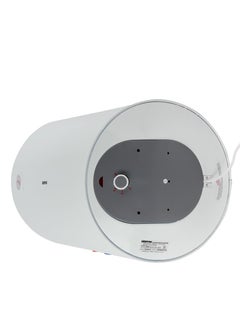 جيباس Electric Storage Water Heater, 80L Horizontal, Pre Coated Metal Body, Manual Control Knob, Inner Tank, Polyurethane Insulation, Magnesium Anode, Automatic Thermal Cut-Off, Surge Protection White  - Image 2