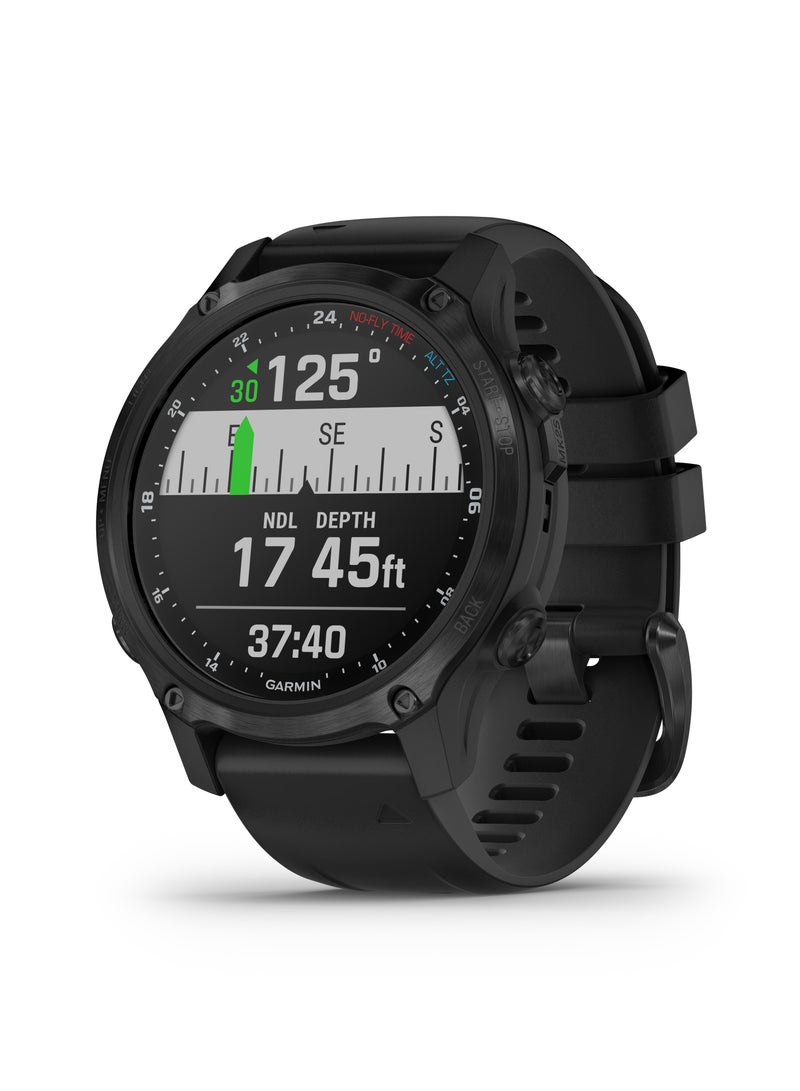 Smartwatch Descent Mk2S For Divers Black