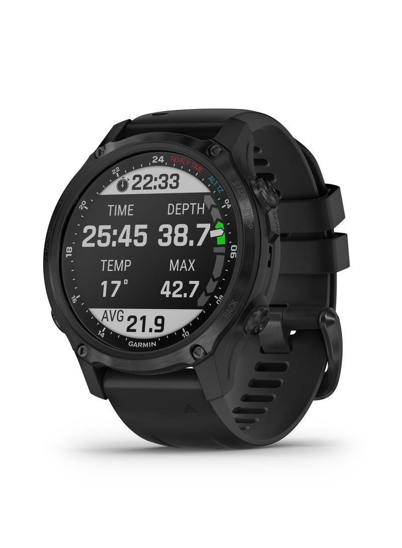 Smartwatch Descent Mk2S For Divers Black