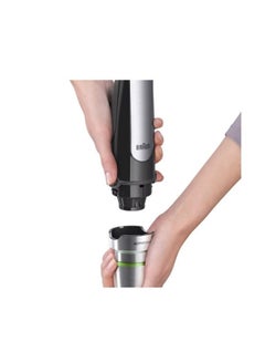 BRAUN Hand Blenders MultiQuick Immersion Hand Blender (2-Cup Food Processor, Whisk, Beaker) 500 ml 500 W MQ 7035X Multicolor  - Image 5