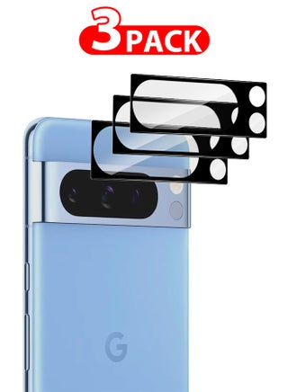 3 Packs For Google Pixel 8 Pro Camera Lens Protector Back Camera Lens Screen Protector Film Anti-Scratch HD Tempered Glass Protector Black - pnsku/N70022541V/45/_/1699368051/cddddf2e-e093-47fe-8ed9-035ba89b1819