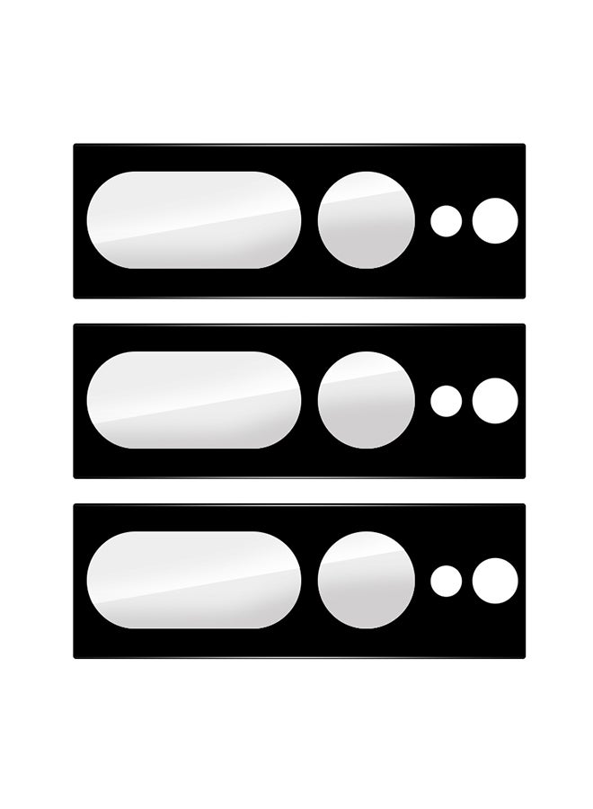 MARGOUN 3 Packs For Google Pixel 7 Pro Camera Lens Protector Back Camera Lens Screen Protector Film Anti-Scratch HD Tempered Glass Protector Black  - Image 4