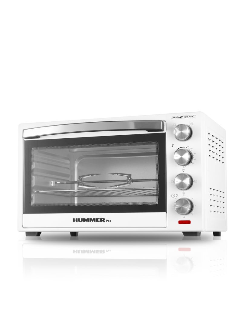 ALSAIF-ELEC HUMMER PRO Oven With Grill 30 L 1600 W E01108 White  - Image 1