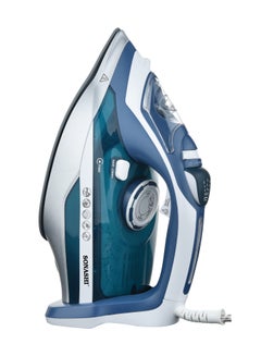 Multifunctional Steam Iron For Crisp Clothes - Ceramic Coated Soleplate | Steam/Burst Steam/Spray/Dry Function With Overheat Protection & Self-Cleaning Feature 450 ml 3000 W SI-5082C Blue/Silver - pnsku/N70022554V/45/_/1699408861/3a2fb6da-1128-41a3-8e59-f60a08558abd