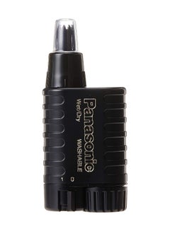 Panasonic Nose And Ear Hair Trimmer WetDry Application, Er 115 Black  - Image 1