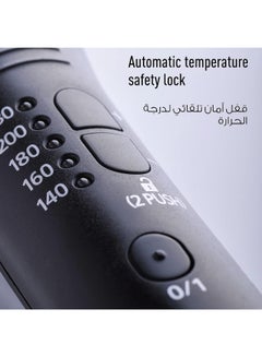 باناسونيك EHHS42 مكواة فرد الشعر السيراميكية ذات اللوحة العريضة، تمليس سريع  - Image 5