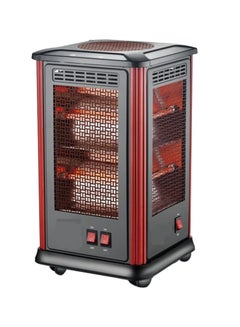 Electric Decor Heater 2000 W GVHT-3443 Black/Red