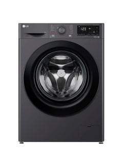 LG Vivace Washing Machine, Middle F4R3TYG6J.AMBPEEC black  - Image 1