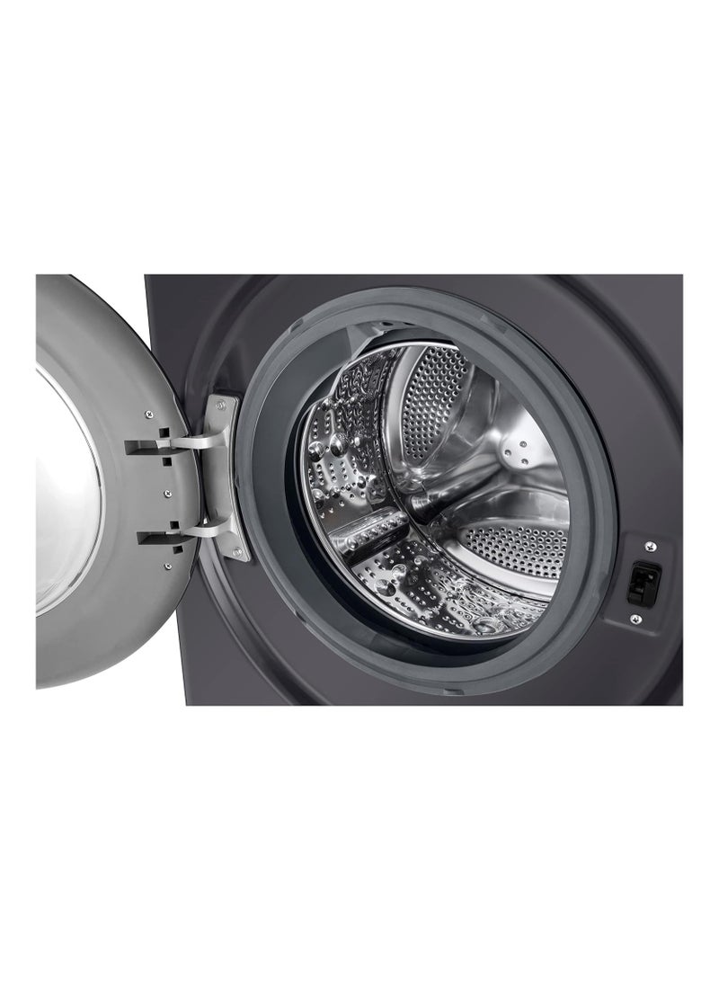 LG Vivace Washing Machine, Middle F4R3TYG6J.AMBPEEC black  - Image 5