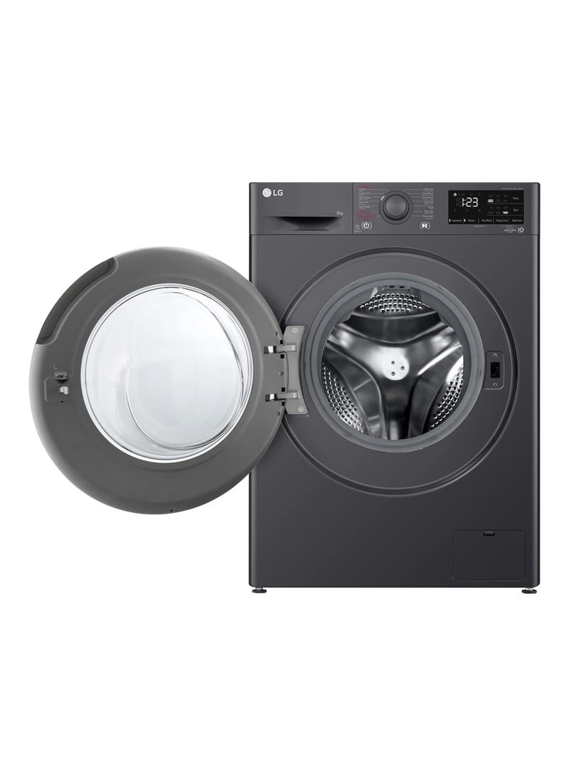 LG Vivace Washing Machine, Middle F4R3TYG6J.AMBPEEC black  - Image 3