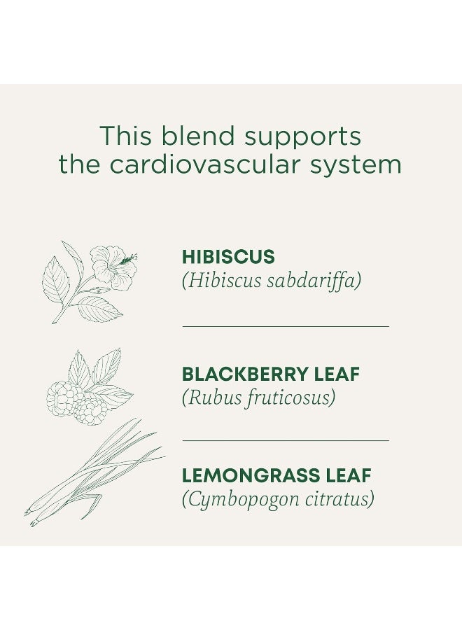 Traditional Medicinals Hibiscus 16 Wrapped Tea Bags  - Image 2
