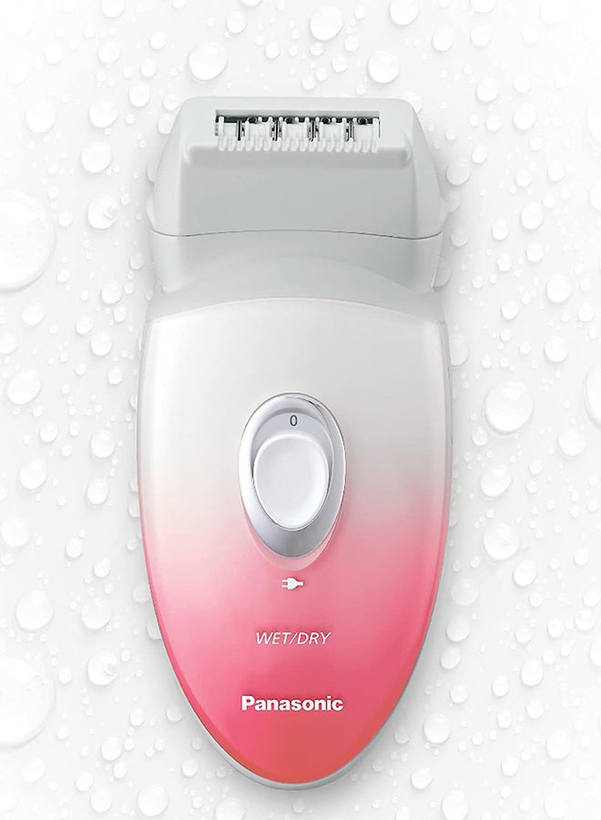 Panasonic 3 In 1 WetDry Epilator For Women, Pink, Es- Eu20 P421 Pink - Image 1