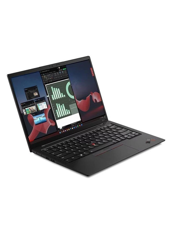 ThinkPad X1 Carbon Gen 11 Business Laptop With 14-Inch Display, Core i7-1365U Processor/32GB RAM/2TB SSD/Intel Iris XE Graphics/Windows 11 Pro FREE Lenovo Thinksmart view 8” Display English Black