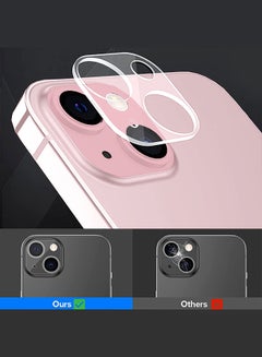 MARGOUN iPhone 15 Plus 6.7 Inch Camera Lens Protector Tempered Glass 9H Hardness Ultra HD Anti-Scratch Easy To Install Case Friendly Clear Full Coverage Guard Clear  - Image 3