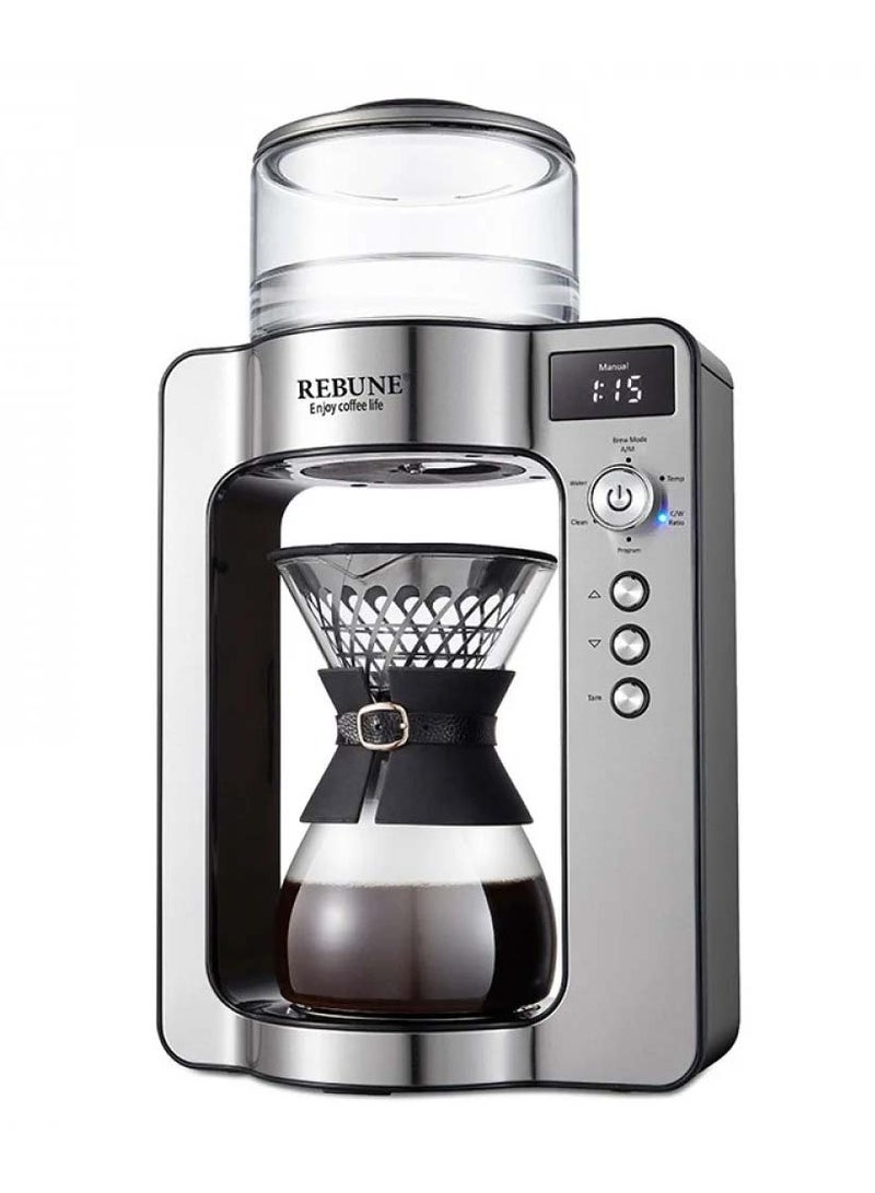 REBUNE Arabica Coffee Drip Machine 1000 ml 1500 W RE-6-027 Silver  - Image 1