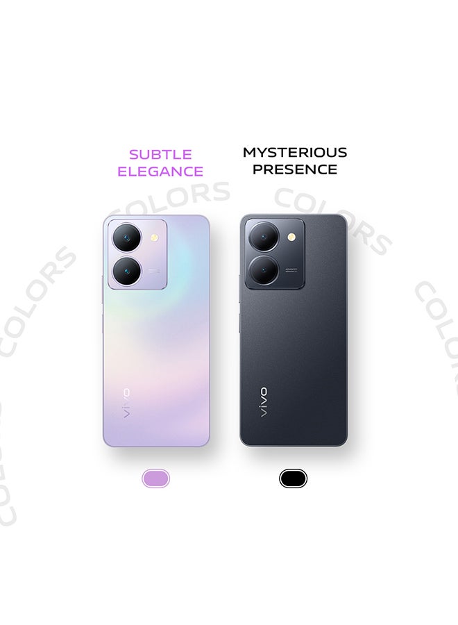 vivo - Y27 5G Dual SIM Satin Purple 8GB RAM 256GB 5000mAH, NFC With Wired Earphones And Phone Holder - Middle East Version - Image 1