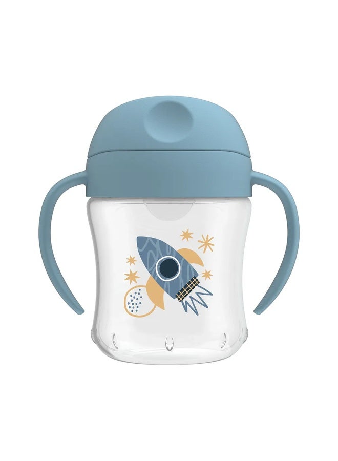 دكتور براونز كوب انتقال ناعم بمقبضين متنوع 1 قطعة 6 أشهر + ديكورات، 180 مل - Image 2